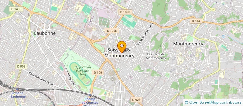 localisation de l'entreprise SCI HARRY  SOISY-SOUS-MONTMORENCY
