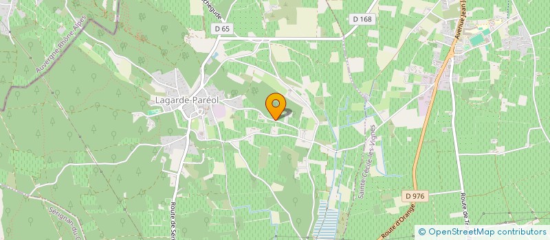 localisation de l'entreprise SCI HARRY  LAGARDE-PAREOL