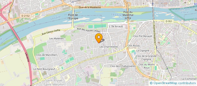 localisation de l'entreprise SCI HARSCOUET  SAINT-PRYVE-SAINT-MESMIN