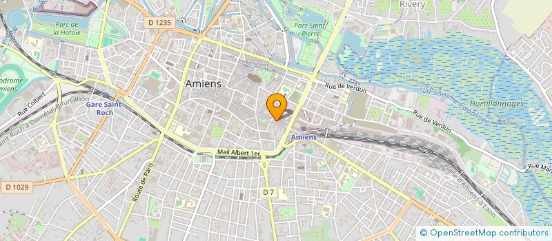 localisation de l'entreprise SCI HARTER à AMIENS