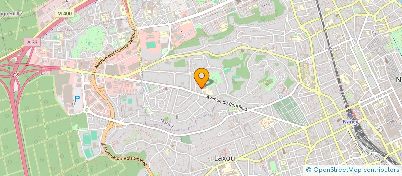 localisation de l'entreprise SCI HARTER BANCELIN  NANCY