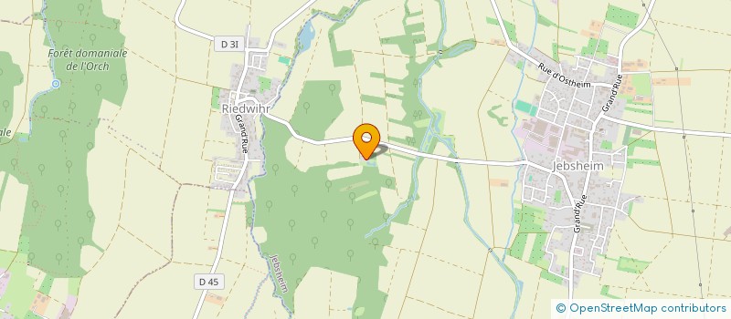 localisation de l'entreprise SCI HARTER I  JEBSHEIM