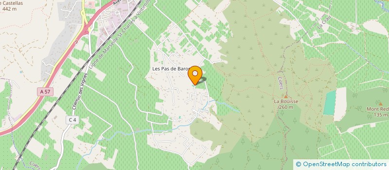 localisation de l'entreprise SCI HARTMANN  CUERS