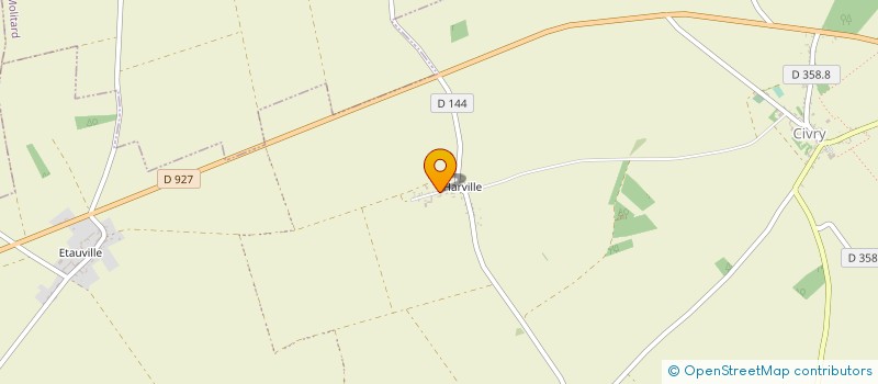 localisation de l'entreprise SCI HARVILLE à VILLEMAURY