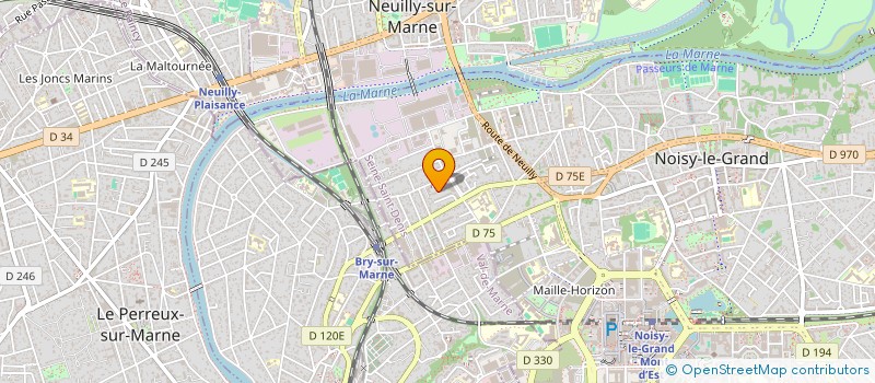 localisation de l'entreprise SCI HASANI AGIT LINA  NOISY-LE-GRAND