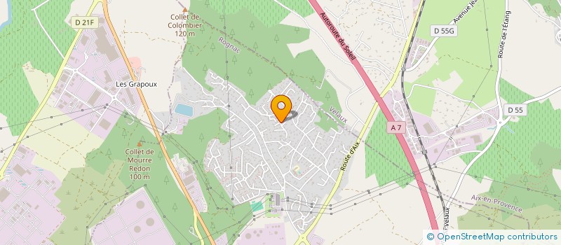 localisation de l'entreprise SCI HASKOVO  ROGNAC