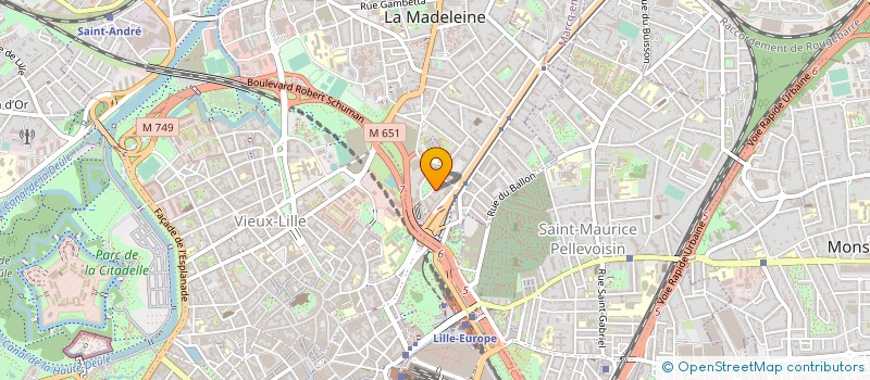 localisation de l'entreprise SCI HASPARREN BORDAXURI à LA MADELEINE