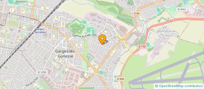 localisation de l'entreprise SCI HASSAINE à GARGES LES GONESSE