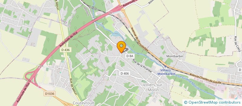 localisation de l'entreprise SCI HASSANI  MAGNY-LE-HONGRE