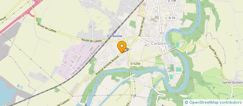 localisation de l'entreprise SCI HASSEL  CARBONNE