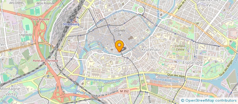 localisation de l'entreprise SCI HASSELMANN à STRASBOURG