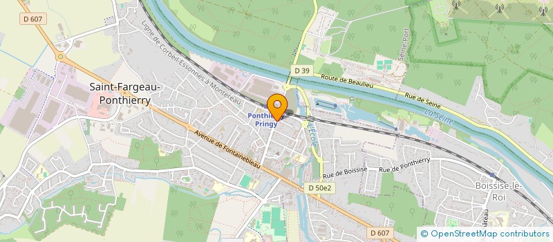 localisation de l'entreprise SCI HASSOMA  SAINT-FARGEAU-PONTHIERRY