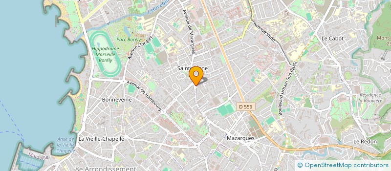 localisation de l'entreprise SCI HATEM à MARSEILLE
