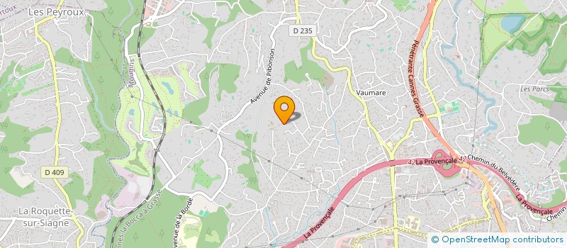 localisation de l'entreprise SCI HATETBIENS INVEST  MOUGINS