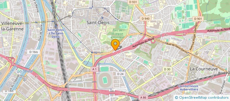 localisation de l'entreprise SCI HATHAT à SAINT-DENIS