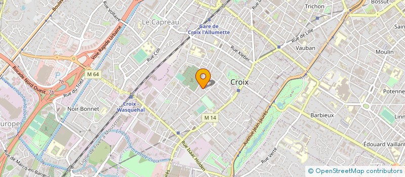 localisation de l'entreprise SCI HATIM à CROIX