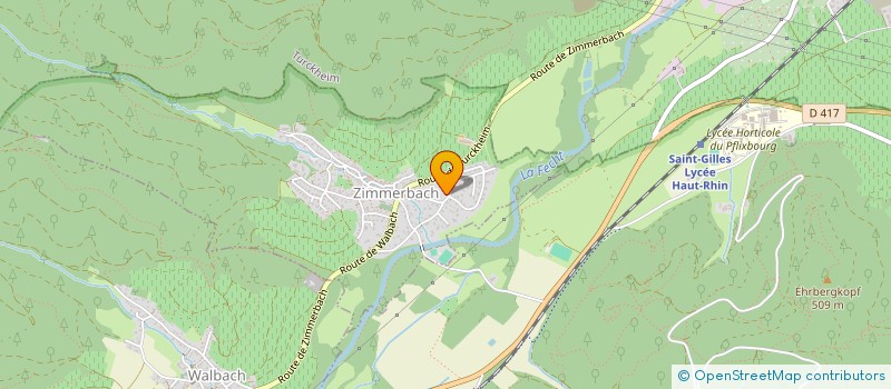 localisation de l'entreprise SCI HATON-KURTZEMANN  ZIMMERBACH