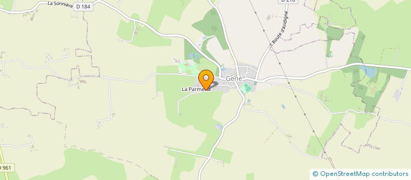 localisation de l'entreprise SCI HATTE  ERDRE-EN-ANJOU