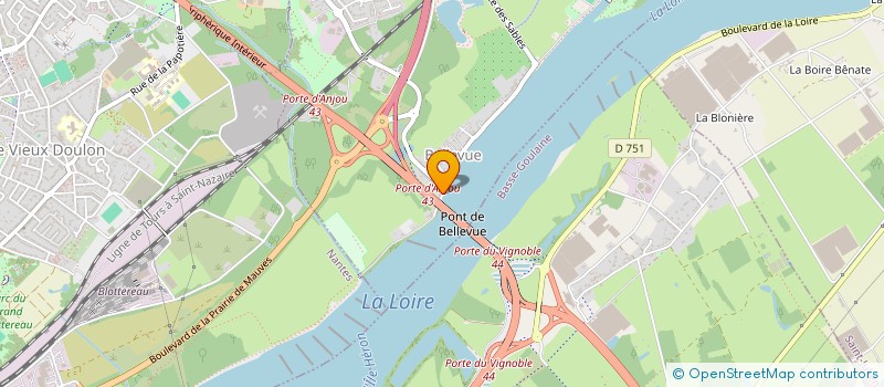 localisation de l'entreprise SCI HATTONY  SAINTE-LUCE-SUR-LOIRE