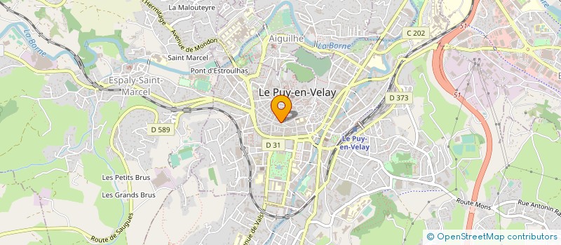 localisation de l'entreprise SCI HATY  LE PUY-EN-VELAY