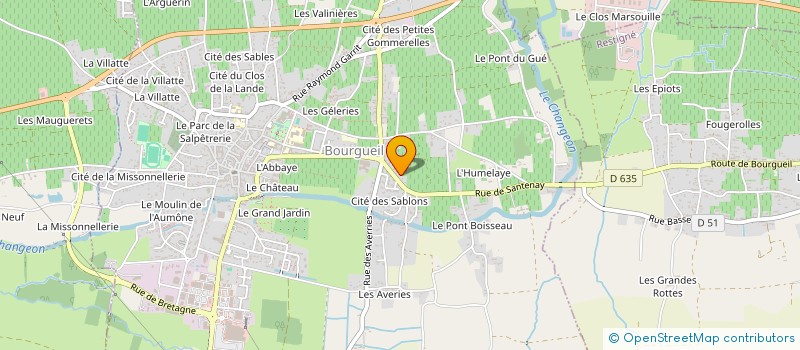 localisation de l'entreprise SCI HAUBOIS à BOURGUEIL