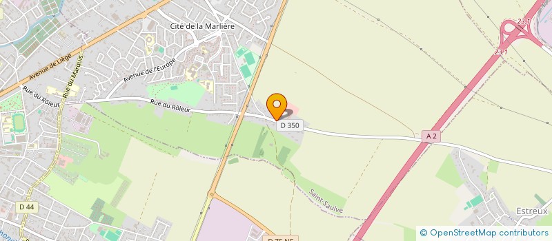 localisation de l'entreprise SCI HAULMAT  SAINT-SAULVE