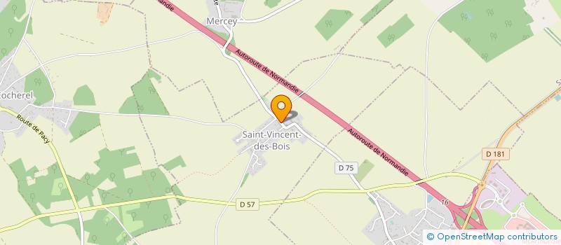 localisation de l'entreprise SCI HAUMEA  SAINT-VINCENT-DES-BOIS