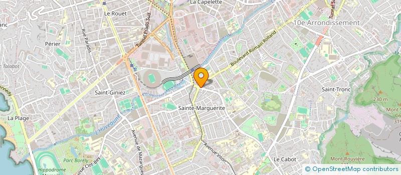 localisation de l'entreprise SCI HAUNI à MARSEILLE