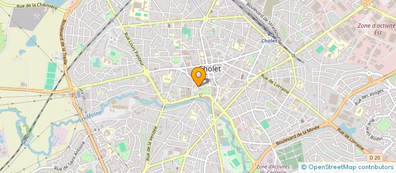 localisation de l'entreprise SCI HAUSEMER CHOLET à CHOLET
