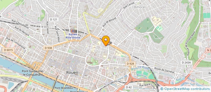 localisation de l'entreprise SCI HAUSSECOURS à ROUEN