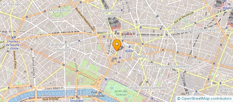 localisation de l'entreprise SCI HAUSSMANN TRONCHET 13  PARIS