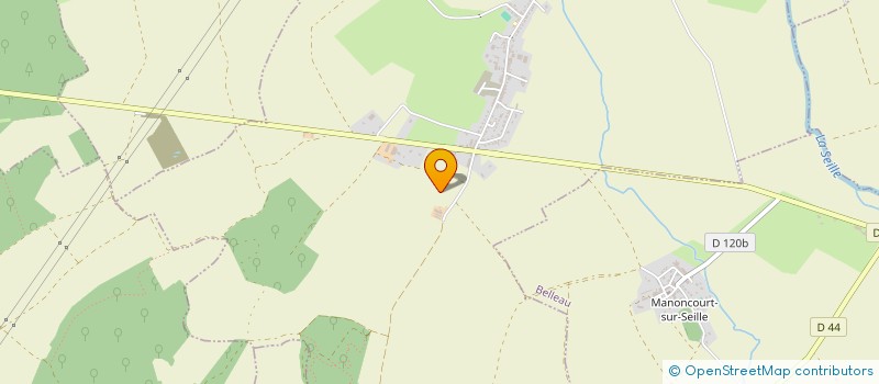 localisation de l'entreprise SCI HAUT DE FALLOIVRE  CLEMERY