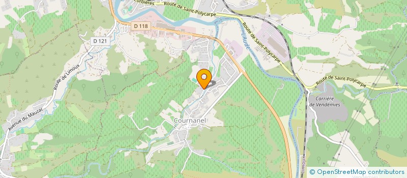 localisation de l'entreprise SCI HAUT - JIJI  COURNANEL