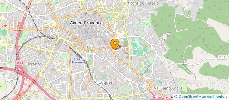 localisation de l'entreprise SCI HAUT MIRABEAU à AIX-EN-PROVENCE