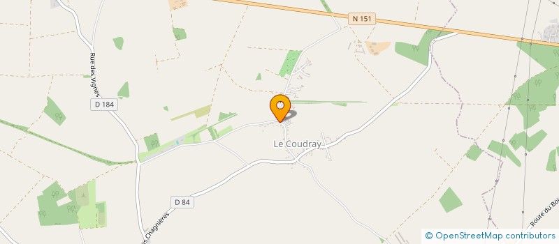 localisation de l'entreprise SCI HAUTBOIS  CIVRAY