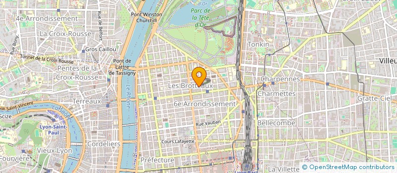 localisation de l'entreprise SCI HAUTE-COME-78  LYON