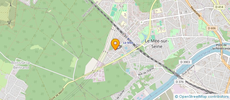 localisation de l'entreprise SCI HAUTE FEUILLE  LE MEE-SUR-SEINE