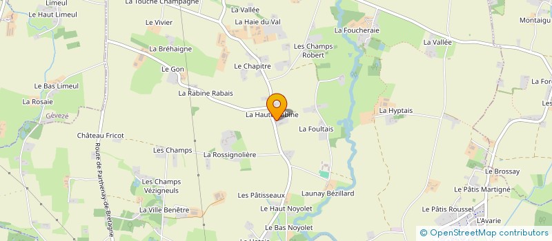 localisation de l'entreprise SCI HAUTE RABINE à PACE