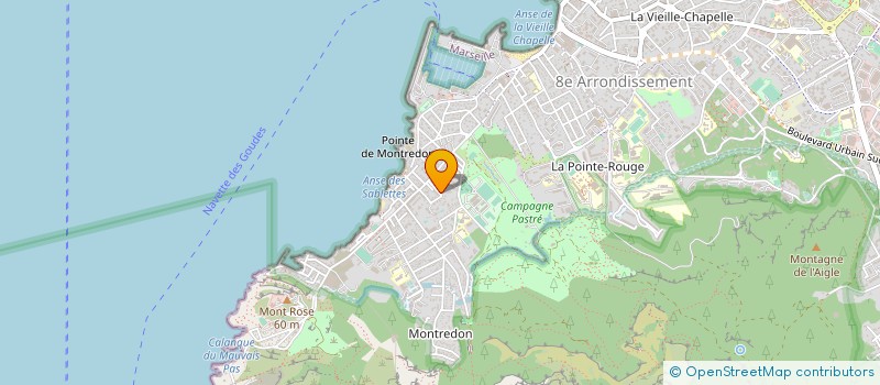localisation de l'entreprise SCI HAUTECLAIR C 175 à MARSEILLE