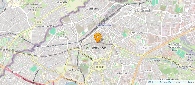 localisation de l'entreprise SCI HAUTECLAIRE  VILLE-LA-GRAND