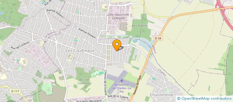 localisation de l'entreprise SCI HAUTES NOUELLES  CHELLES