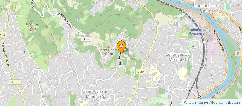 localisation de l'entreprise SCI HAUTES VAREILLES  SAINT-CYR-AU-MONT-D'OR