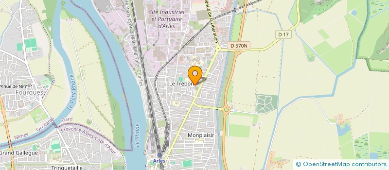 localisation de l'entreprise SCI HAUTURE à ARLES