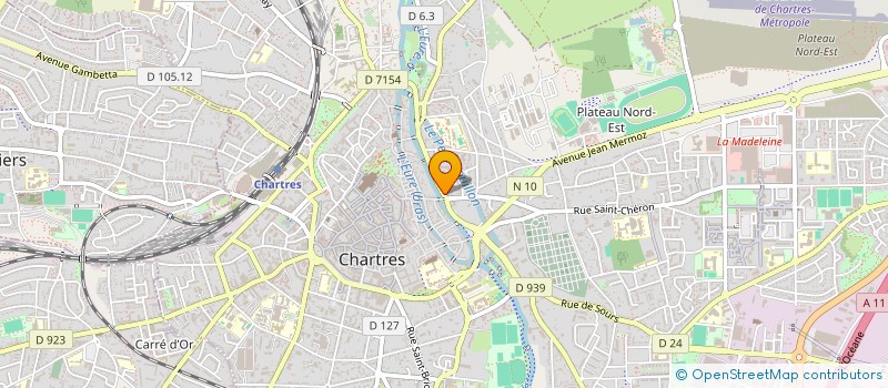 localisation de l'entreprise SCI HAV à CHARTRES