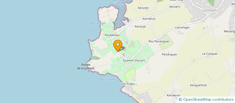 localisation de l'entreprise SCI HAVA  TREGUNC