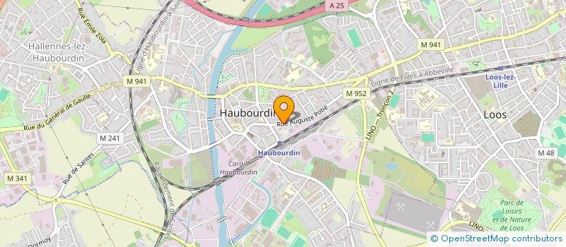 localisation de l'entreprise SCI HAVANA  HAUBOURDIN