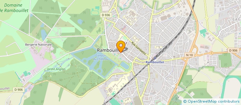 localisation de l'entreprise SCI HAVARD  RAMBOUILLET