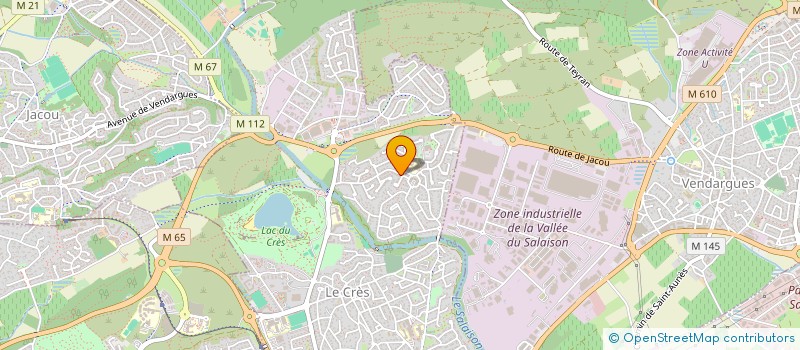 localisation de l'entreprise SCI HAVARD FNC  LE CRES