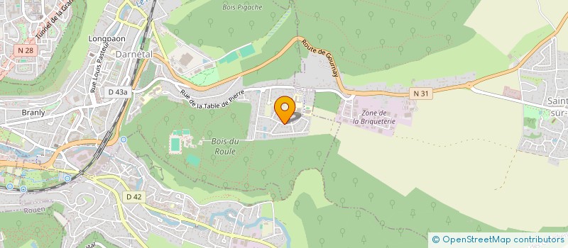 localisation de l'entreprise SCI HAVE KINE  DARNETAL