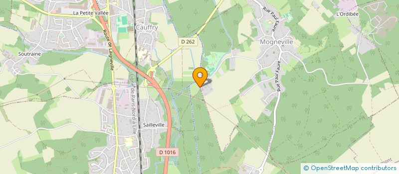 localisation de l'entreprise SCI HAVEN  MOGNEVILLE